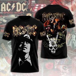 AC/DC 3D T-Shirt Hoodie Sweatshirt – Gift for Men Women