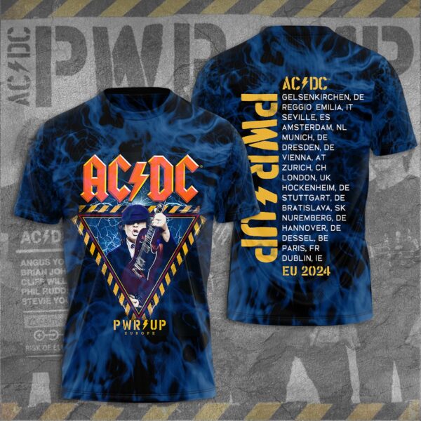 AC/DC 3D T-Shirt Hoodie Sweatshirt – Gift  for Men Women