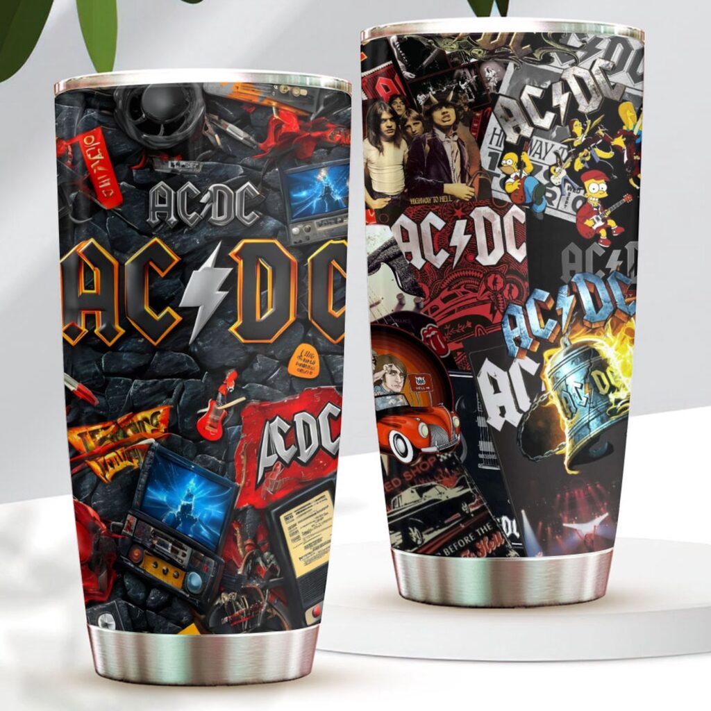 AC/DC Tumbler Cup Gift AC/DC Tumbler Cup Gift