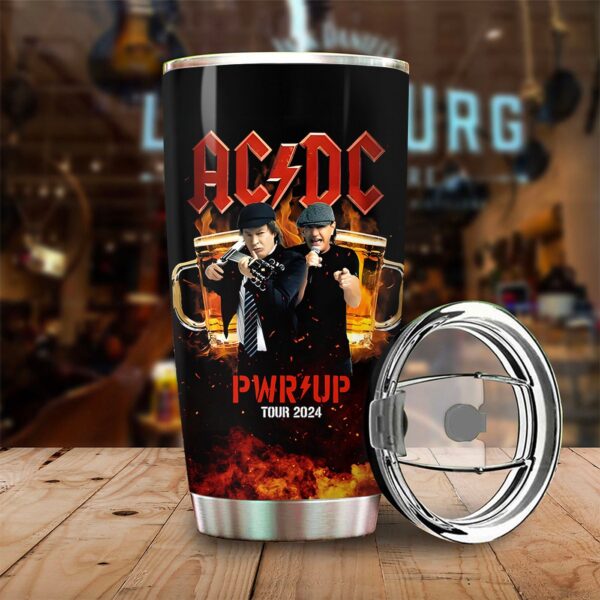 AC/DC Tumbler Cup –  Gift  for Men Women.1