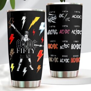 AC/DC Tumbler Cup – Gift for Men Women