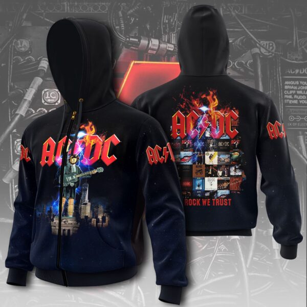 AC/DC X Angus Young 3D 3D T-Shirt – Sweatshirt – Hoodie