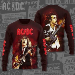 AC/DC x Angus Young 3D T-Shirt Hoodie Sweatshirt – Gift for Men Women 1