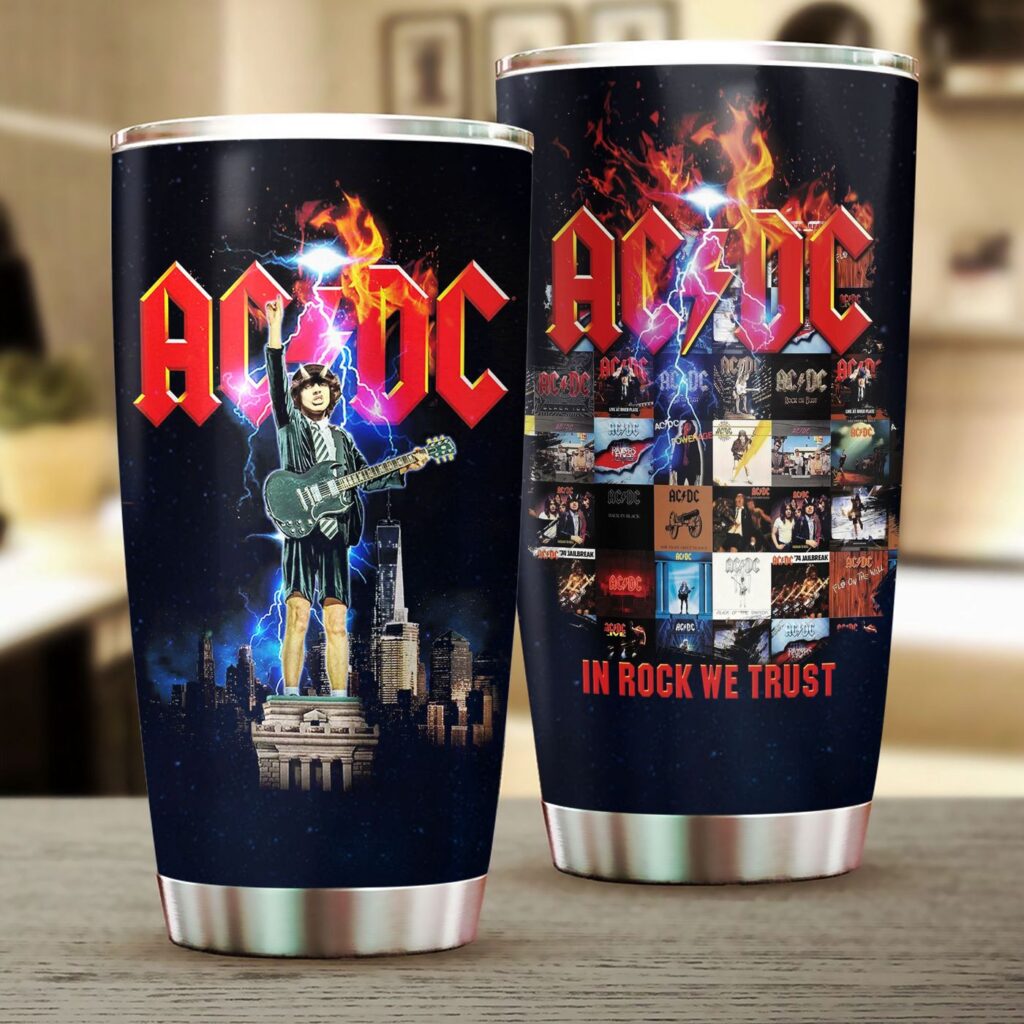 AC/DC X Angus Young Tumbler Cup AC/DC X Angus Young Tumbler Cup