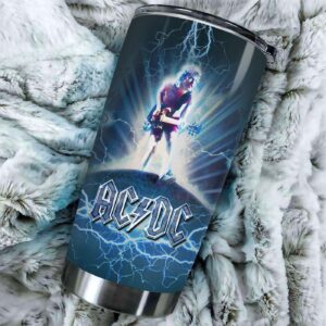 AC/DC x Angus Young Tumbler Cup – Gift for Men Women 1
