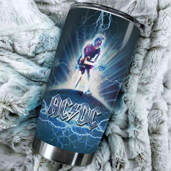 AC/DC x Angus Young Tumbler Cup – Gift for Men Women
