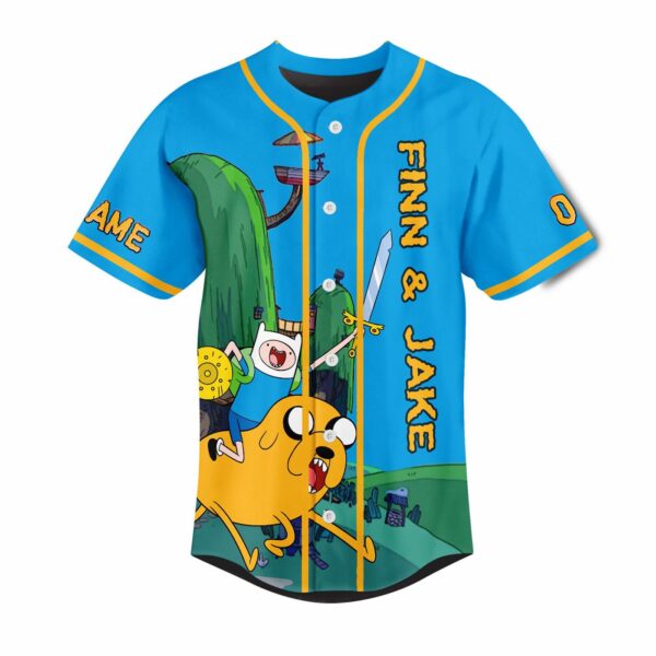 Adventure Time Baseball Jersey For Men Women And Kids Gift