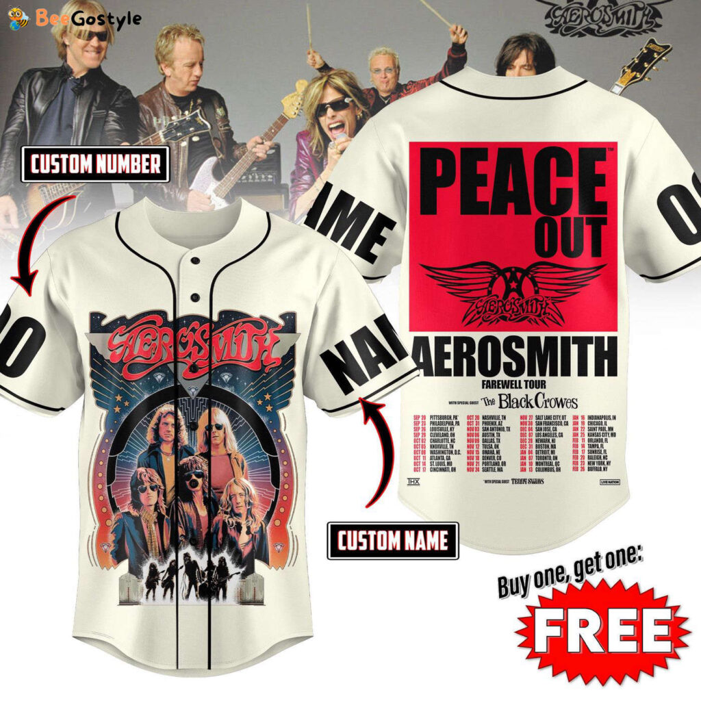 Aerosmith Baseball Jersey For Men Women And Kids Gift Aerosmith Baseball Jersey For Men Women And Kids Gift