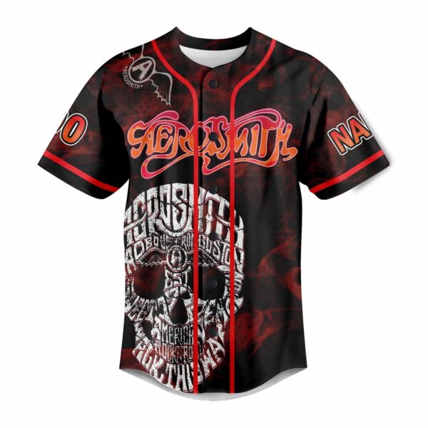 Aerosmith Baseball Jersey For Men Women And Kids Gift