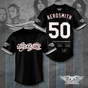 Aerosmith Baseball Jersey Gift 1