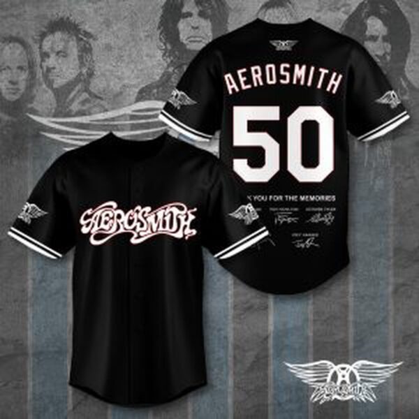 Aerosmith Baseball Jersey Gift