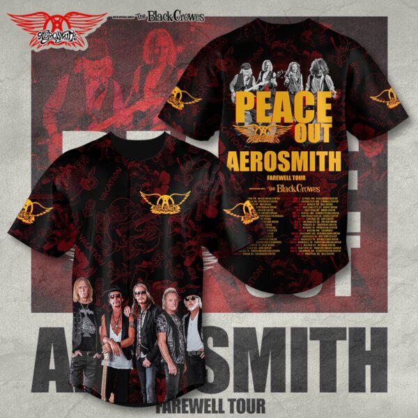 Aerosmith Baseball Jersey Gift
