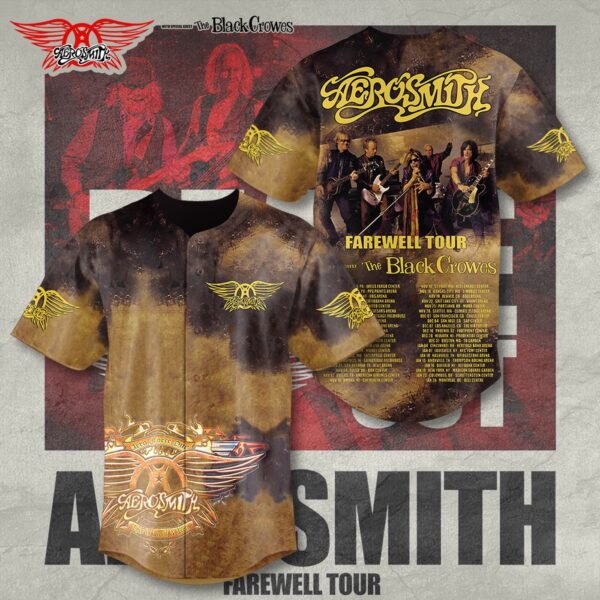 Aerosmith Baseball Jersey Gift