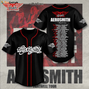 Aerosmith Baseball Jersey Gift