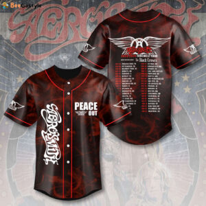 Aerosmith Baseball Jersey Gift