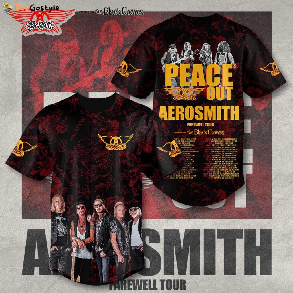 Aerosmith Baseball Jersey Gift Aerosmith Baseball Jersey Gift