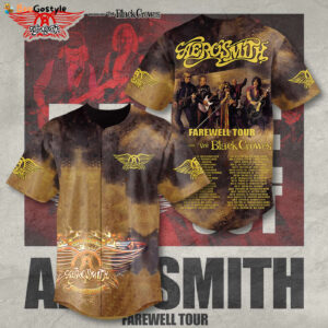 Aerosmith Baseball Jersey Gift