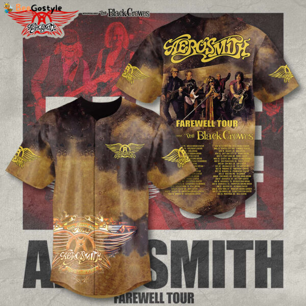 Aerosmith Baseball Jersey Gift