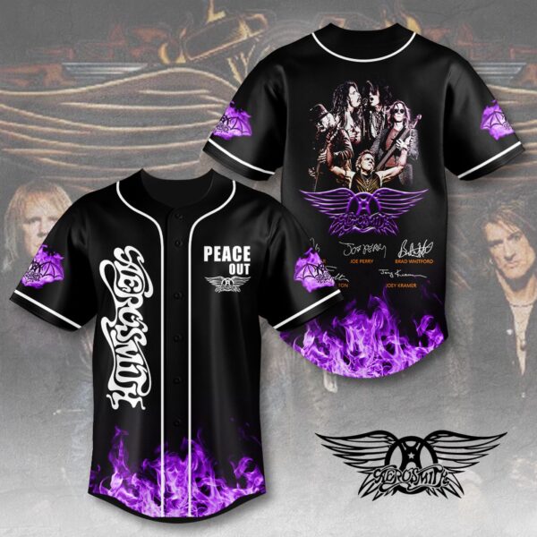 Aerosmith Baseball Jersey – Gift for Men Women