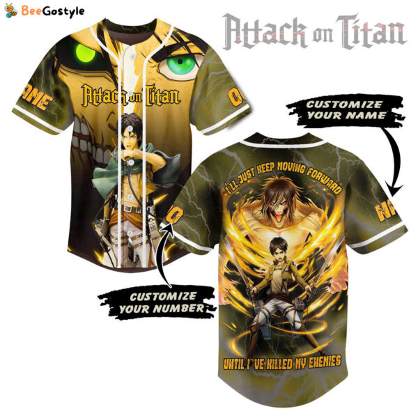 Attack On Titan Baseball Jersey For Men Women And Kids Gift