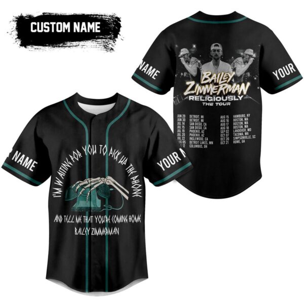 Bailey Zimmerman Baseball Jersey For Men Women And Kids Gift