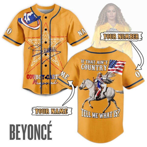 Beyonce Baseball Jersey For Men Women And Kids Gift