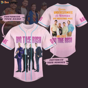 Big Time Rush Baseball Jersey For Men Women And Kids Gift