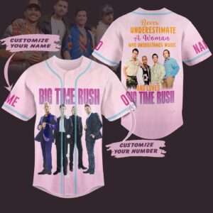 Big Time Rush Baseball Jersey For Men Women And Kids Gift 1