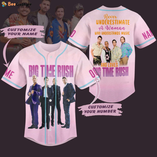Big Time Rush Baseball Jersey For Men Women And Kids Gift