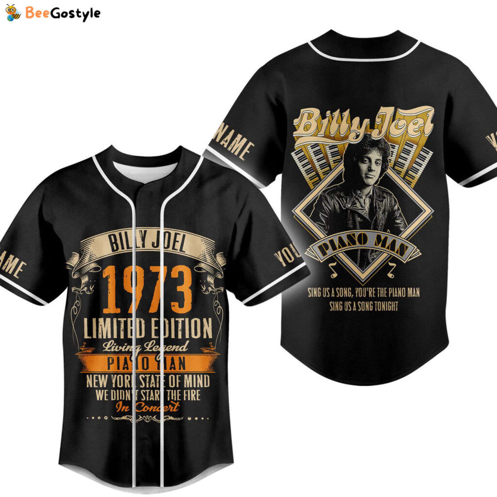 Billy Joel Baseball Jersey For Men Women And Kids Gift Billy Joel Baseball Jersey For Men Women And Kids Gift