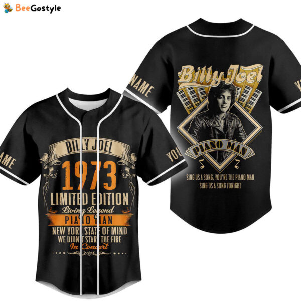 Billy Joel Baseball Jersey For Men Women And Kids Gift