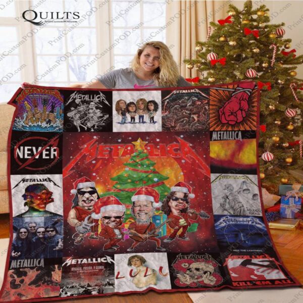 BL – Metallica Quilt Blanket