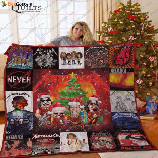BL – Metallica Quilt Blanket