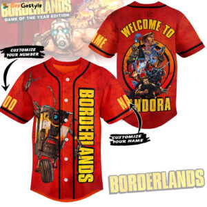 Borderlands Baseball Jersey For Men Women And Kids Gift