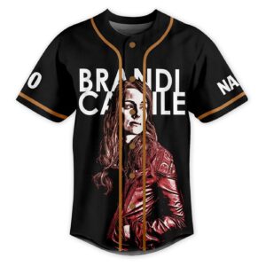 Brandi Carlile Baseball Jersey For Men Women And Kids Gift 1