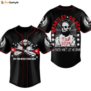 Brantley Gilbert Baseball Jersey For Men Women And Kids Gift