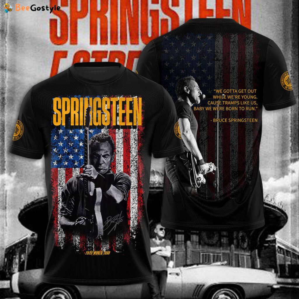 Bruce Springsteen 3D T-Shirt – Gift for Men Women Bruce Springsteen 3D T-Shirt – Gift for Men Women