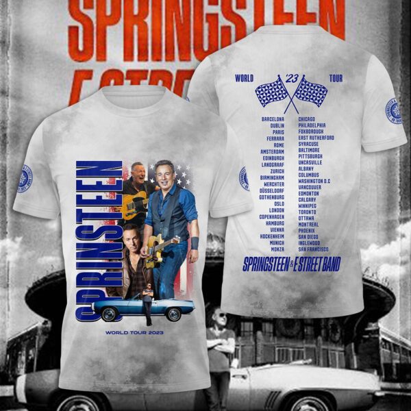 Bruce Springsteen 3D T-Shirt Hoodie Sweatshirt – Gift  for Men Women