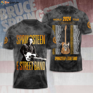 Bruce Springsteen 3D T-Shirt Hoodie Sweatshirt – Gift  for Men Women