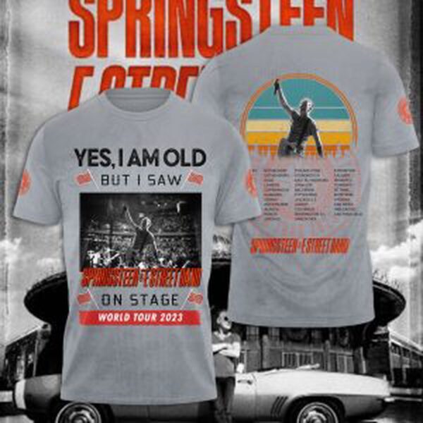 Bruce Springsteen 3D T-Shirt Hoodie Sweatshirt – Gift  for Men Women