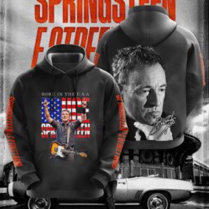 Bruce Springsteen 3D T-Shirt Hoodie Sweatshirt – Gift for Men Women 3