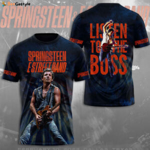 Bruce Springsteen 3D T-Shirt Hoodie Sweatshirt – Gift  for Men Women
