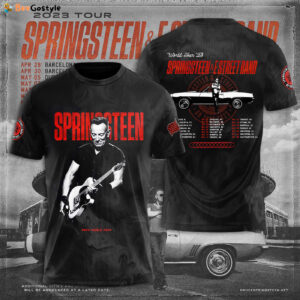 Bruce Springsteen 3D T-Shirt Hoodie Sweatshirt – Gift  for Men Women
