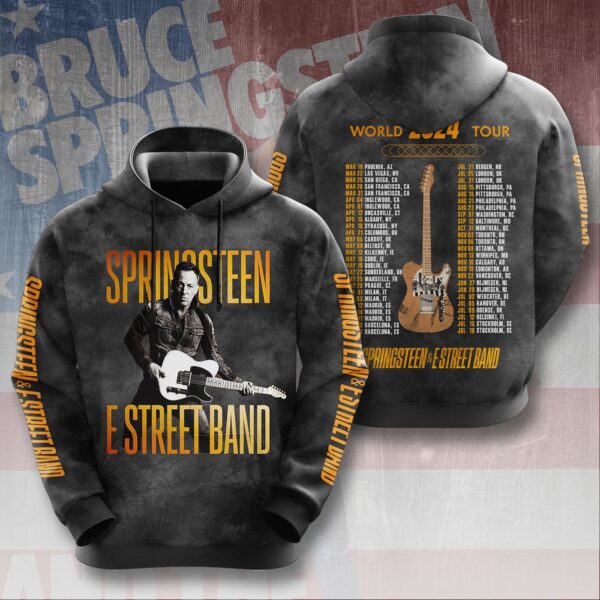 Bruce Springsteen 3D T-Shirt Hoodie Sweatshirt – Gift  for Men Women
