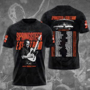 Bruce Springsteen 3D T-Shirt Hoodie Sweatshirt – Gift for Men Women 1