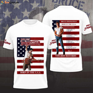 Bruce Springsteen 3D T-Shirt Hoodie Sweatshirt – Gift  for Men Women