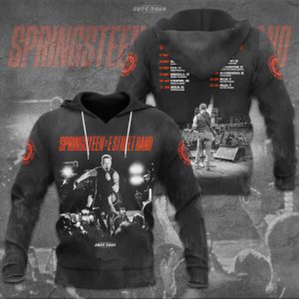 Bruce Springsteen 3D T-Shirt Hoodie Sweatshirt – Gift  for Men Women