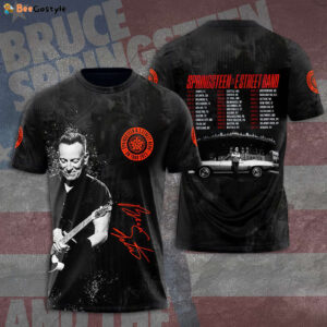 Bruce Springsteen 3D T-Shirt Hoodie Sweatshirt – Gift  for Men Women