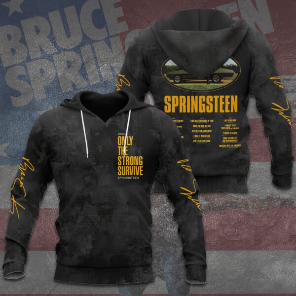 Bruce Springsteen 3D T-Shirt Hoodie Sweatshirt – Gift  for Men Women