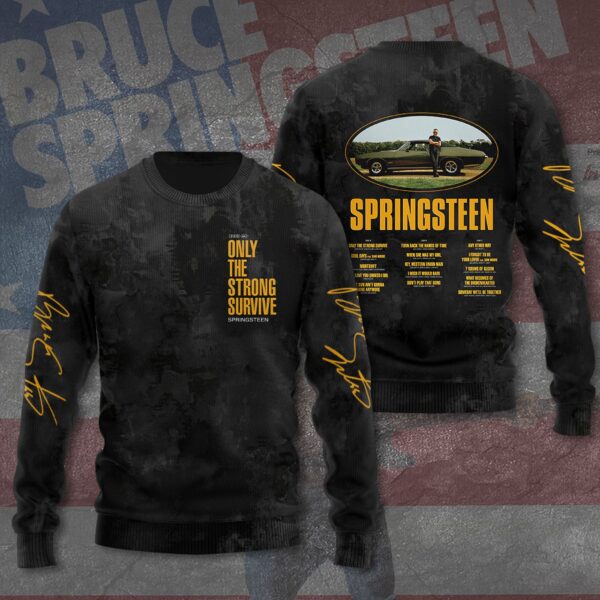 Bruce Springsteen 3D T-Shirt Hoodie Sweatshirt – Gift  for Men Women